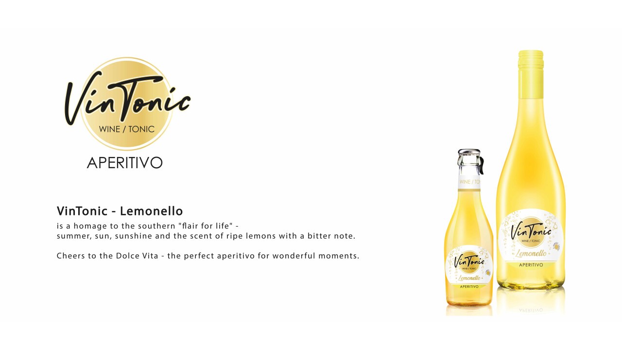 Die Vintonic-Neuheit 2024: VinTonic Lemonello